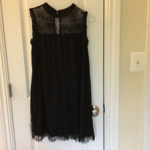Black xhilaration lace dress. Size M.